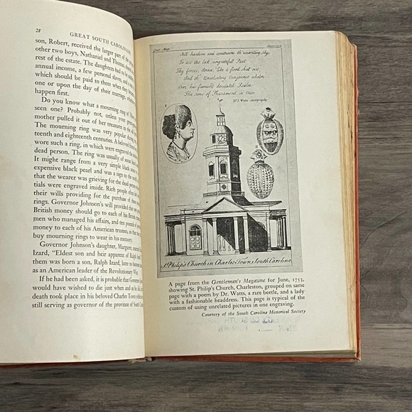 GREAT SOUTH CAROLINIANS by HELEN KOHN HENNIG [ VINTAGE 1940 ] HARDCOVER - Picture 9 of 16